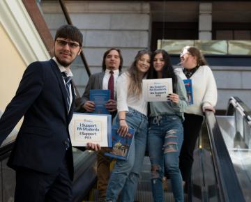 pitt students advocating for pitt in harrisburg